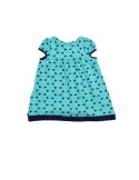 Girls\' flared mint dress NDZ82390 - Online store - Boutique